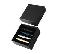 Ipetboom 1 Set Set Di Fermacravatta Fermacravatte Da Uomo Pizzico Di Cravatta Fermacravatta Aziendale Fermacravatta in Rame Fermacravatta Da Lavoro Fermacravatta Da Uomo Ottone 4 Pezzi