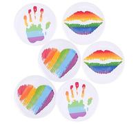 Ipetboom 1 Set Spille Smaltate Per Smalto Orgoglio Pin Di Sicurezza Spillo Pin Del Cappello Spilla Del Della Memoria Accessori Spilla Distintivi 6 Pezzi