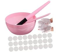 Ipetboom 1 Set Strumenti per Maschere Facciali Ciotola e Spatola per Diy Kit Skincare Riutilizzabilper Domestico per Applicazioni Uniformi