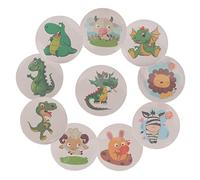 Ipetboom 10 fogli Adesivi per Vasino Cambia Colore Sticker Cartoon Impermeabili per Addestramento Ragazzi e Ragazze Facilita Labitudine al Wc con Animali e