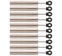 Ipetboom 10 Pezzi Ammortizzatori per Ante Armadio e Cucina 10 Pezzi Chiusura Silenziosa Ammortizzata per Mobili, Tamponi Ammortizzatori per Porte Fissaggio Semplice e Resistenza All’usura,