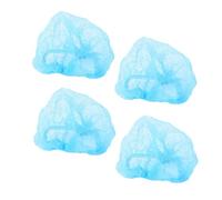 Ipetboom 10 pezzi Cuffie in Non Blu Cappelli Protettivi Traspiranti per Pulizia e Lavoro Alimentare Leggeri e Facili Conservare