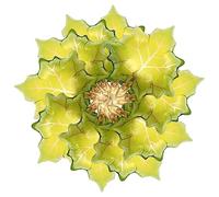 Ipetboom 10 Pezzi Palloncini Alluminio Forma Foglia Acero per Feste Ringraziamento Decorazioni Autunnali e Accessori Fotografia Colori Vivaci e Eleganti