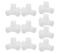 Ipetboom 10 Pezzi Set 10 Pezzi Connettori in Plastica per Armadietti e Scarpiere, Raccordi Angolari per Mobili Guardaroba, Accessori per Organizzazione Armadi Portatili, Supporto Stabile e