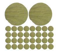 Ipetboom 100 Foglie di Loto Essiccate Rotonde 16 CM - Involucro Naturale per Sushi Decorazione per Piatti da Portata e Cottura a Vapore - Foglie di Loto per Dim Sum e Servizi di