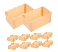 Ipetboom 100 Pezzi Carta da Forno Antigrezza per Pane Rivestimenti Non Stick per Toast Torte e Snack per Matrimoni e Feste Misura