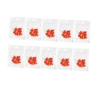 Ipetboom 100pezzi Tappi Per Per Ago Perforazione Accessori Per Estensioni Professionali e Domestici Antiblocco e Riutilizzabili
