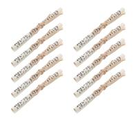 Ipetboom 10pezzi Benedizione per Porta Ebraica Scritture Religiose per Porte Nuove Ornamento Tradizionale per Stipiti Porta Decorazione Culturale Israeliana Segnaletica Religiosa per Ingres