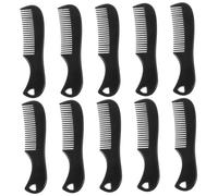 Ipetboom 10pezzi Pettine Per La Cura Della Barba Da Design Compatto e Portatile Per Uomo e Donna Accessorio Per Acconciature e Styling Resistente e Facile Da Usare