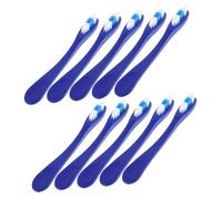 Ipetboom 10pezzi Spazzolini Mini Per Uso Istituzionale Manico Corto Per Ospedali e Centri Di Detenzione Design Sicuro e Facile Da Utilizzare Per La Pulizia Orale