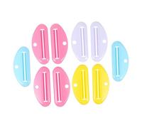 Ipetboom 10pezzi Spremi Dentifricio Manuale Squeezer Per Tubi Di Cosmetici e Risparmia e Non Sprecare