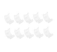 Ipetboom 10pezzi Supporti Trasparenti per Cellulari Multiuso Leggeri e Resistenti Porta Smartphone da Tavolo per Videochiamate Film e Streaming Senza Mani