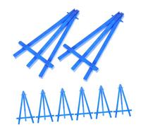Ipetboom 10pezzi Supporto per Cavalletto in Plastica Espositore da Piccolo per Dipinti su Tela Cavalletto Espositivo Treppiede Fissa per Oggetti Leggeri