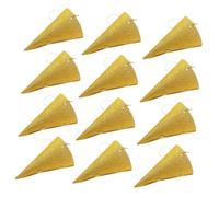 Ipetboom 12 Pezzi Cappellini Festa Compleanno Cono con Glitter Oro Corone per Adulti Accessori Divertenti per Feste Compleanno e Celebrazioni Colore Casuale