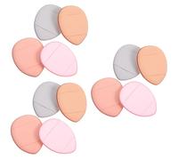 Ipetboom 12pezzi Pz Mini Spugne Per Fondotinta Puff Cosmetici Per Fondotinta e Correttore Strumenti Per Applicazione Facile e Precisa Adatti Tutti Tipi