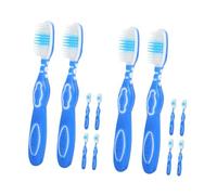 Ipetboom 12pezzi Spazzolini Prigione Design Portatile La Dei Per Strutture Riabilitazione e e Utilizzare