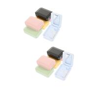 Ipetboom 12sets Contenitori Per Lenti Contatto Con Specchio Pratico Portatile Per Viaggi Resistente e Durevole Per Uso Quotidiano e Attività All Aperto