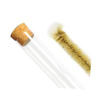 Ipetboom 15 Pezzi Equipaggiamento di laboratorio di chimica sperimentare contenitori attrezzature del laboratorio scientifico provette scientifiche Transparent