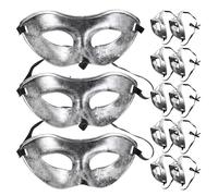 Ipetboom 15 Pezzi Maschere Mezza Faccia Veneziane Vintage per Donna e Uomo Maschere Occhio per Carnevale e Masquerade Accessori Leggeri per Halloween Balli in Maschera e Feste Mardi Gras