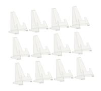 Ipetboom 15 Pezzi Supporto per Monete in Espositore Triangolare Stabile per Portamonete Compatto e Resistente e Ufficio