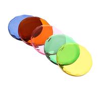 Ipetboom 15pezzi Supporti Per Colla Per Ciglia Dischi Per Applicazioni Di Extension Arancione Strumenti Di Makeup Resistenti e Facili Da Usare