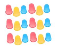 Ipetboom 18 Pollici Protezioni per Dita in Silicone Morbido Copridita Riutilizzabili per Scrittura Cucito Artigianato e Ufficio Ditali Protettivi per Colla Caldo e Scrapbooking