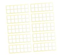 Ipetboom 180 pezzi Nastro Biadesivo Trasparente per Schiuma Acustica Adesivo Rimovibile senza Tracce per Pannelli Fonoassorbenti e Cabine Insonorizzate