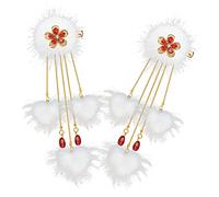 Ipetboom 1paio Spettacolari Clip Per Cinesi Vintage e Frange Accessori Per Ragazze Per e Cerimonie