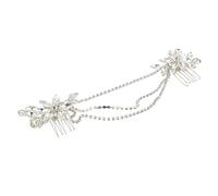 Ipetboom 1pezzi Bridal Headdress Rhinestone Hair Comb for Weddings Elegant Hair Accessory for Women Engagements and Special Occasions
