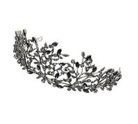 Ipetboom 1pezzi Corona Delicata per Sposa Strass Decorativi Copricapo Elegante Accessorio per Capelli Decorazione Classica per Cerimonia Nuziale