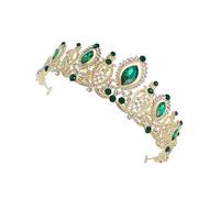 Ipetboom 1pezzi Corona per Sposa Strass Glitterati e Superficie Liscia e Brillante come Accessori di Abbigliamento per Feste e Riunioni di Famiglia un Regalo Meraviglioso per Occasioni