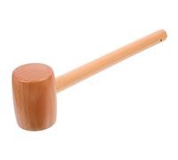 Ipetboom 1pezzi Martello Piccolo in Legno Massello Mazzuolo Naturale per Rompere di Mare Utensile da Cucina Ergonomico per Appenderlo