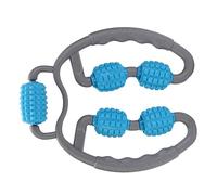 Ipetboom 1pezzi Massaggiatore Per Polpacci Con Roller Blu Massaggio Rilassante Muscolare Portatile Strumento Multiuso Per Tessuti Profondi e Sollievo Da Tensione Fitness e Uso Quotidiano