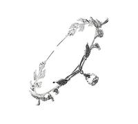 Ipetboom 1pezzi Retro Leaf Crystal Pendant Hair for Brides Elegant Wedding Headband Accessory for Special Occasions Skin-friendly Materials Stunning Design