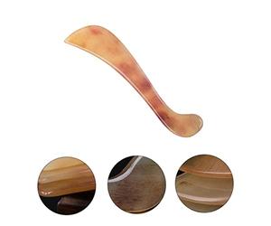Ipetboom 1pezzi Strumento per Massaggi Gua Sha Raschietto Sano per Terapia Profondo Accessorio Sollievo Muscolare per Viso Collo Schiena Gambe Non Danneggia Promuove Cellule Sane