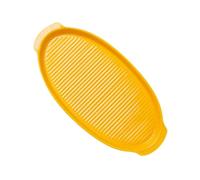 Ipetboom 1pezzi Teglia Forno in Ceramica a Forma Allungata con Doppie Maniglie Antiscottatura Pirofila Multifunzionale per Cottura e Servizio Design Ergonomico e Superficie Lucida Resistent