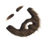 Ipetboom 1set Barba e Sopracciglia Falsi Autoadesivi Per Cosplay Accessorio Divertente Per Feste Halloween e Costumi Facile Da Indossare Adatto Tutti Volti