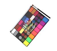 Ipetboom 1set Kit Pittura e Facciale Colori Acquerello Per Ragazza Ragazza Per Halloween Feste e Spettacoli Facile Applicare e Rimuovere Include Per Creazioni