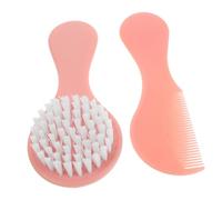 Ipetboom 1set Spazzola e Pettine Per Kit Di Per Bambina Con Design Adorabile e Rimozione Della Dandruff Strumenti Per Bagnetto e La Toelettatura Bambinirosa Confezione
