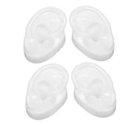 Ipetboom 2 Paia Orecchio Silicone per Piercing per Istituzioni Design Portatile e Realistico per Esercizi Piercing