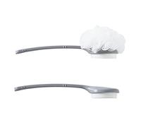Ipetboom 2 Pcs Manico Lungo La Spazzola Del Corpo Pulitore Delicato Colomba Sapace Sensibile A Petroinaplo Spray Spray Graduale Abbronzatura Anti -Spremitura Spazzola Spazzola Per