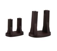 Ipetboom 2 Pezzi Base per Ruota ad Miniatura in Plastica Accessori per Fontana e Giardino Zen Supporto per Decorazioni da e Acquario con Dimensioni Varie per Paesaggistica e Progetti DIY