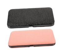 Ipetboom 2 Pezzi Borsa Portatile per Pinzette per Organizer per Strumenti Estetici Custodia per Pinzette