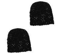 Ipetboom 2 Pezzi Cappello nazionale per il velo Turbanti Sonno Bonnets impacchi cappello da donna turbante alla moda copricapo di bamme chemioterapia di cotone Capo turbante floreale