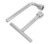 Ipetboom 2 pezzi Chiave Triangolare in Acciaio Inossidabile per Armadi di Controllo Bulloni Triangolari da Utensile Resistente e Versatile per Pannelli Elettrici e Pali Luci Industriale