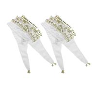 Ipetboom 2 Pezzi Cintura per Danza del Ventre Donna con Monete Sciarpa da Anca con Paillettes Brillanti Accessorio Professionale e Pratica Traspirante e Suono Scintillante per Spettacoli e