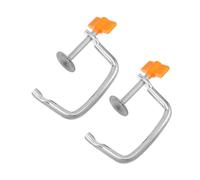 Ipetboom 2 pezzi Clip Regolabile per Macchina Pasta Manuale Morsetto Fissaggio per Spessore Variabile Accessorio Resistente per Stabilità Potenziata Compatibile Maggior Parte delle