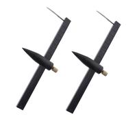 Ipetboom 2 Pezzi Compasso per Ceramica in Plastica Durevole Taglierino per Argilla e Scultura Strumento di Misura Preciso per Modellismo Artigianale