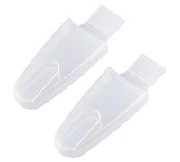 Ipetboom 2 Pezzi Custodia per Forbici Potatura da Giardino in Plastica Trasparente Porta Cesoie Protezione Sicura Leggera e Capiente per Attrezzi da Giardinaggio Organizer Pratico e