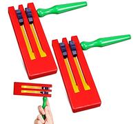 Ipetboom 2 Pezzi Di Legno Matraca Noisemaker Fatti A Mano Sonaglio Gioco A Cricchetto Per Incoraggiare La Squadra Di Supporto Festa E Celebrazioni Favore Di Partito Per Bambini